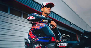 Alpinestars Supertech R10 FLYTE Blue/Purple FIM Full Face Race Helmet - Ltd Edd
