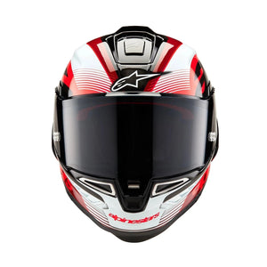 Alpinestars Supertech R10 Team White/Black/Red Full Face Race Helmet