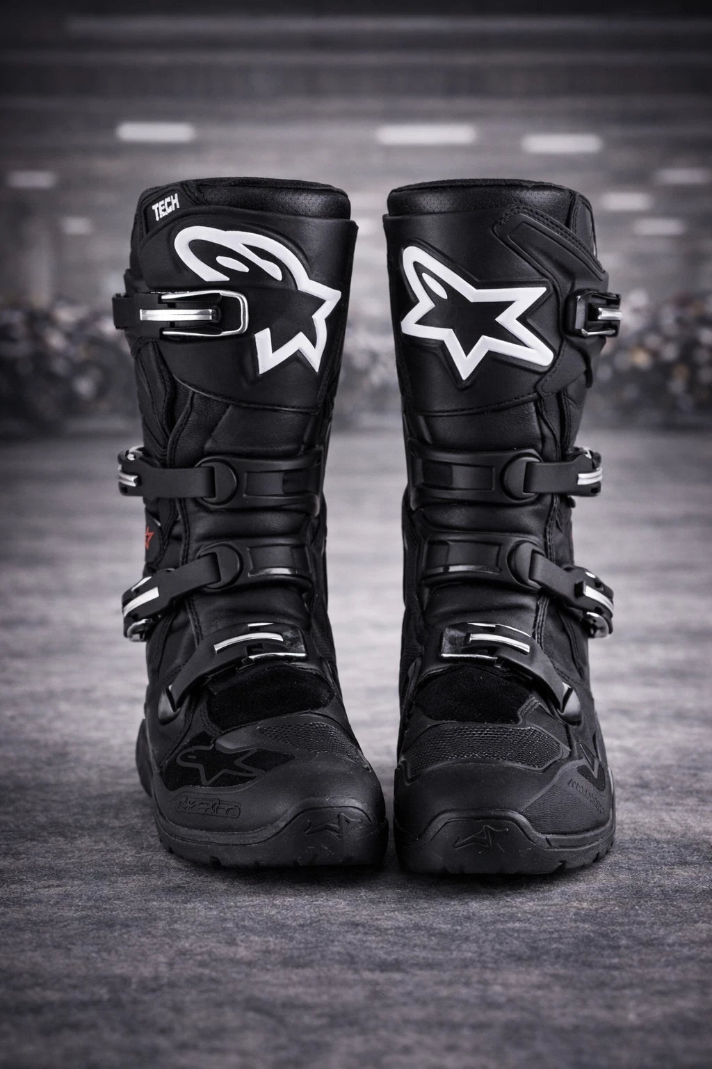 Alpinestars Tech 7 Riding mx enduro motorcycle Motorbike Boots Black