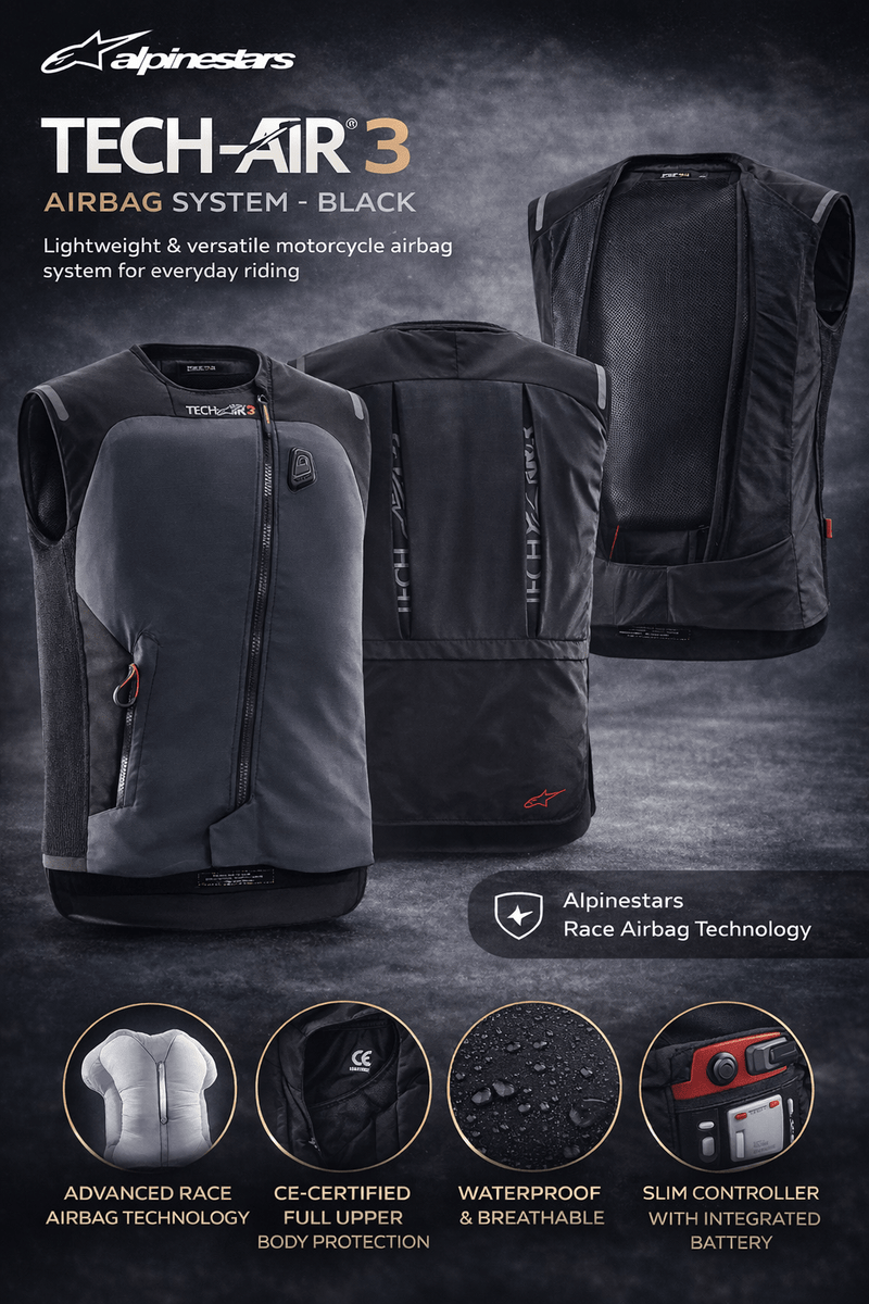 Alpinestars Tech-Air 3 Motorcycle Air Vest