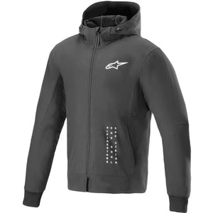 Alpinestars Radium Tech Hoodie For Motorbike and Motorcycles - Black