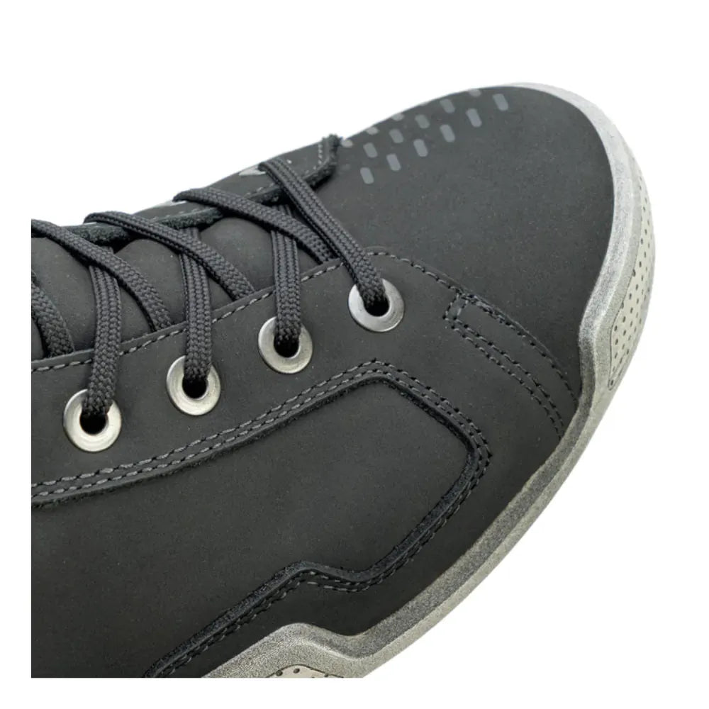 ELEVEIT ANTIBES WP WATERPROOF DARK GREY MOTORCYCLE LEATHER SHOES