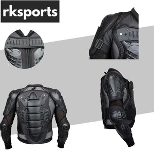 New RKSPORTS MOTOCROSS MOTORBIKE CE ARMOURED BODY PROTECTION  ADULT JACKETS