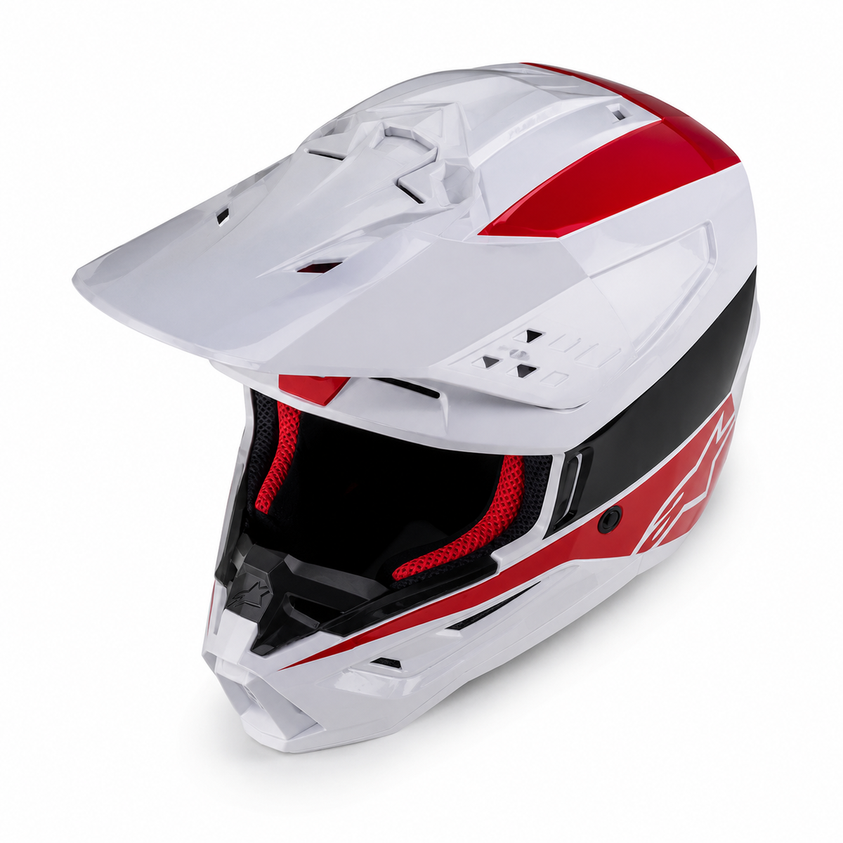 Casque Moto Tout-Terrain Alpinestars 2023 S-M5 Bond Gloss Mx