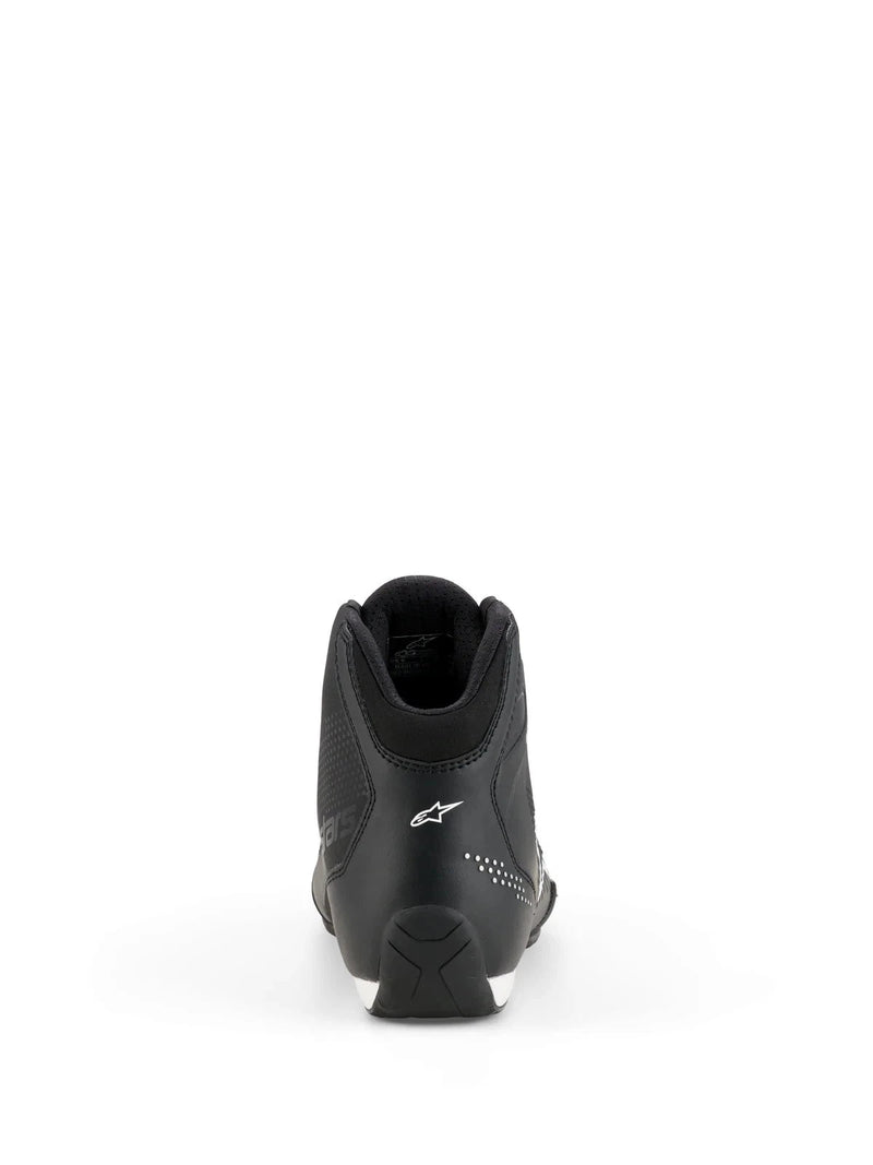 Casual Motorcycle Boots Alpinestars Chrome Celer CE Armoured - Black/White
