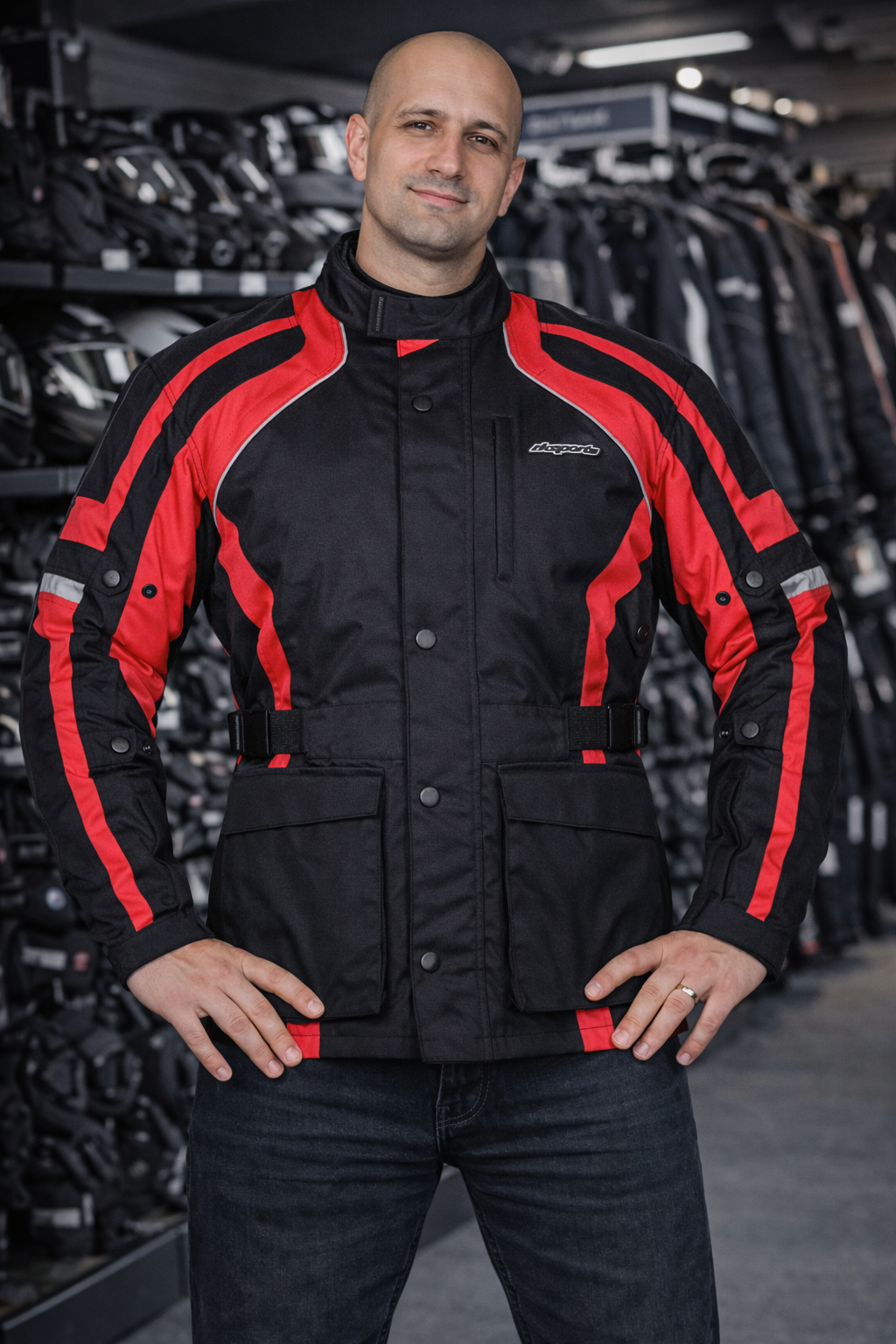 Combinaison de moto Style Commander RK Sports Textile