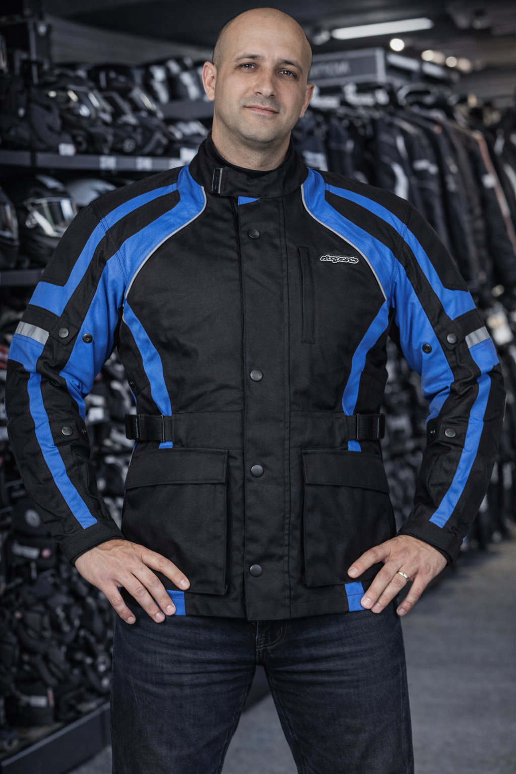 Combinaison de moto Style Commander RK Sports Textile