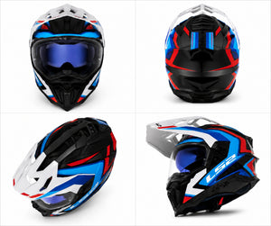 Casque de moto LS2 Mx701 Explorer Carbon Frontier 2