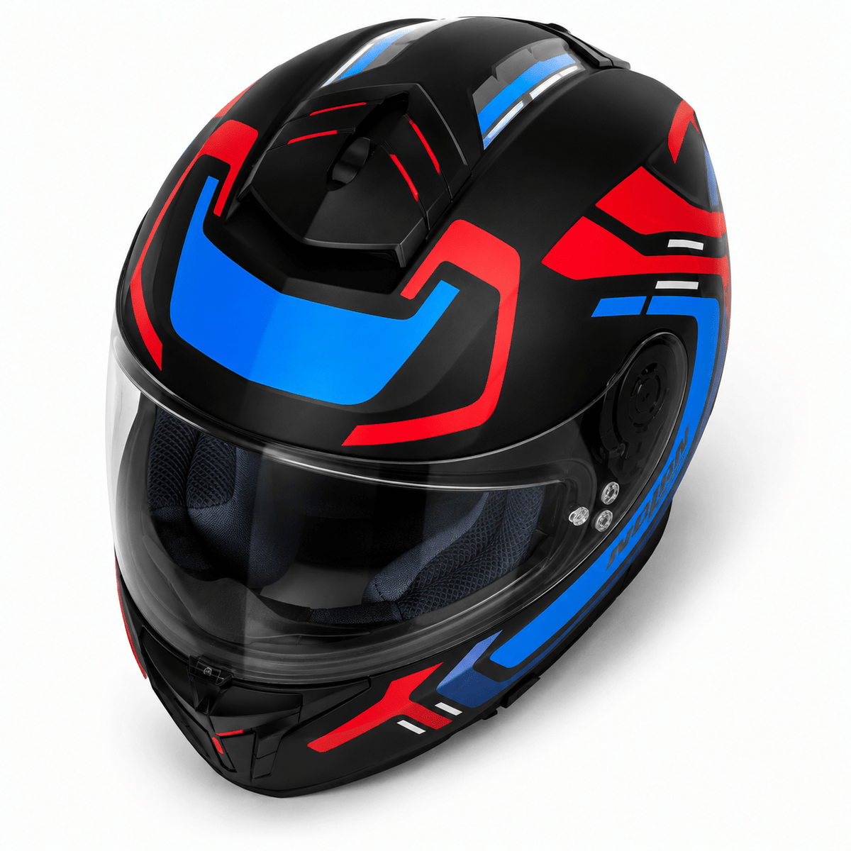 Helmet NOLAN N80-8 Ally N-Com Glossy Black / Blue / Red size xl