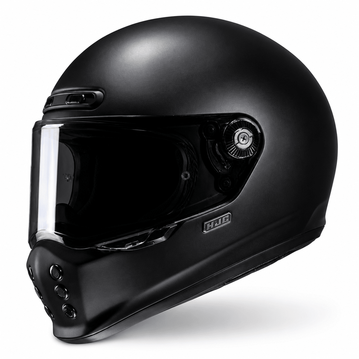 HJC i91 Matt Black Motorbike Motorcycle Helmet