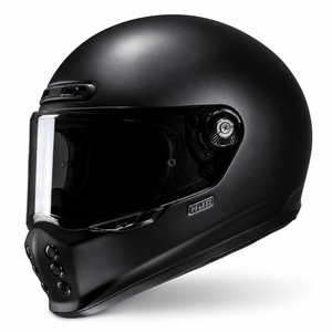 HJC i91 Matt Black Motorbike Motorcycle Helmet