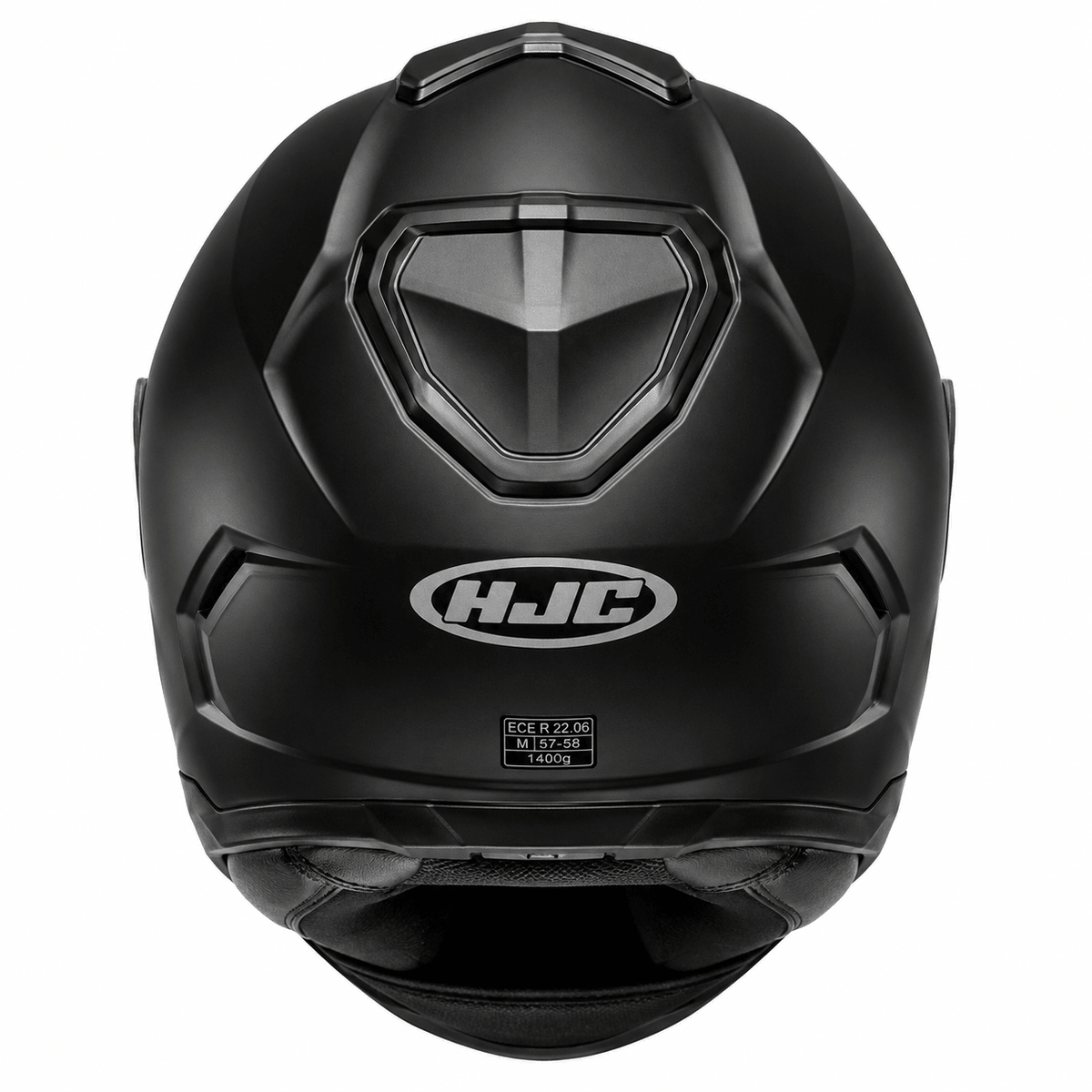 HJC i91 Matt Black Motorbike Motorcycle Helmet