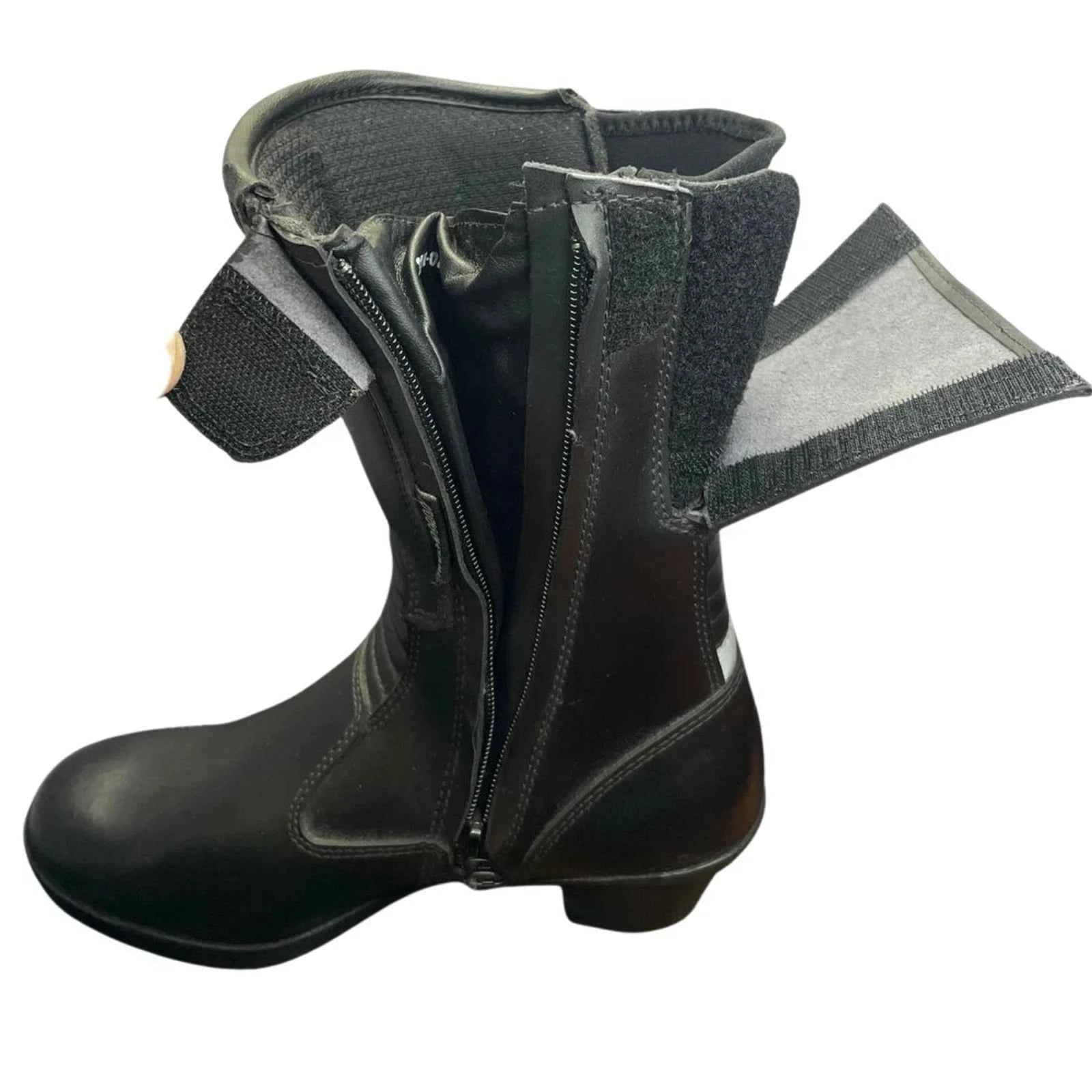 Ladies Oxford Heel Waterproof Motorbike Boots – Stylish & Protective Riding Boot