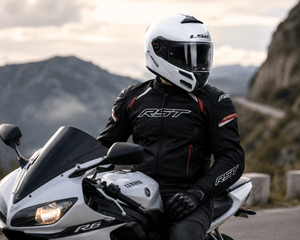 LS2 FF324 DVS Full Face Motorbike Helmet METRO SINGLE MONO White size xl