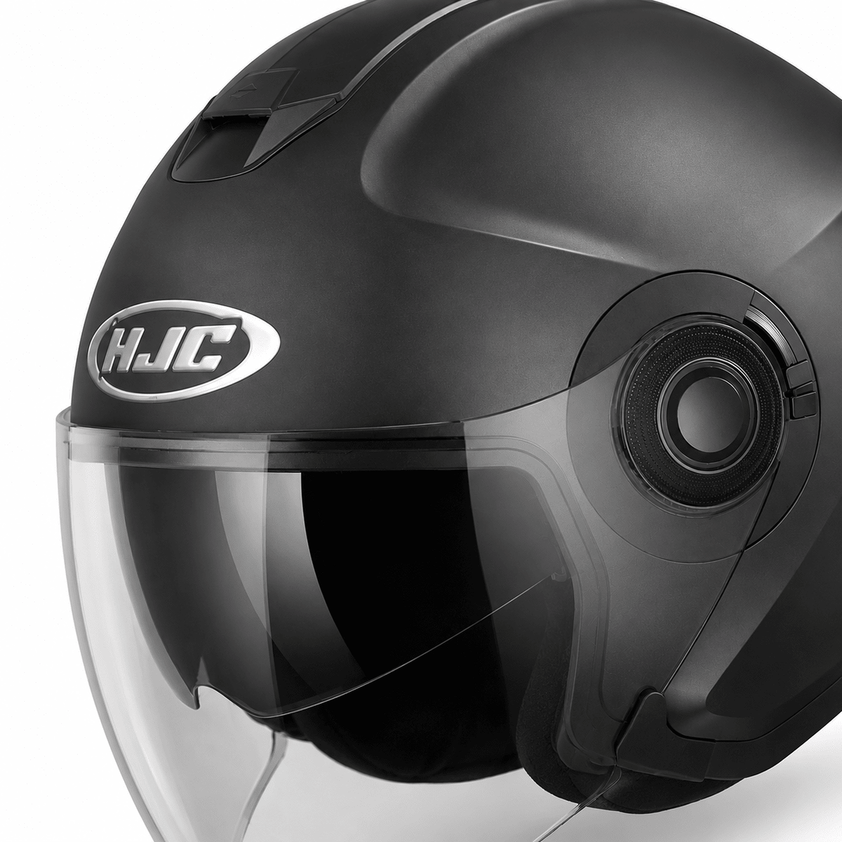 Motorcycle helmets HJC i40 SEMI MAT Black / SEMI FLAT BLACK