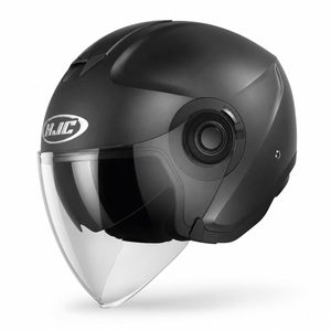 Motorcycle helmets HJC i40 SEMI MAT Black / SEMI FLAT BLACK