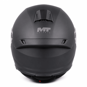 MT Modular Motorcycle Helmet – Matte Black | Flip-Up Full Face Helmet with Internal Sun Visor & Pinlock-Ready Visor