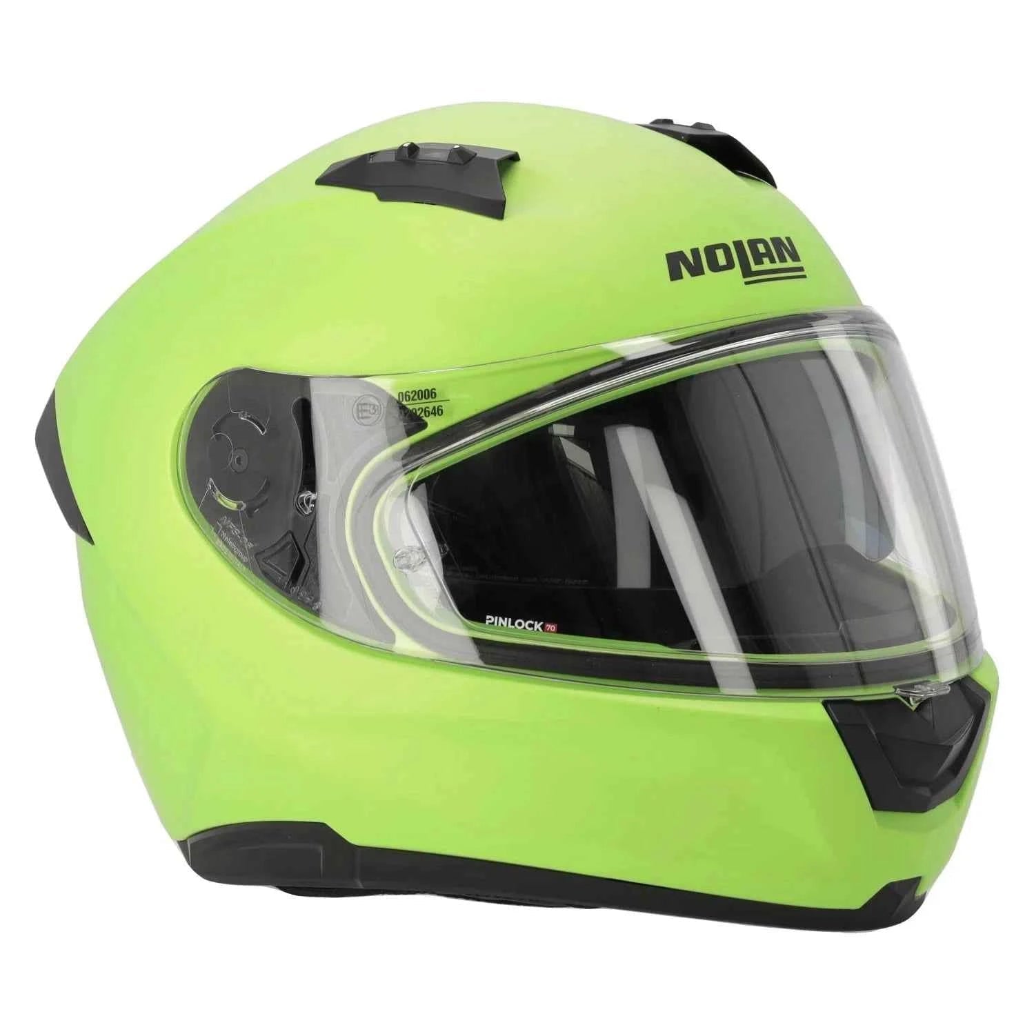 Nolan N60-6 Classico Nobile Full Face Motorcycle Motorbike Helmet - Green Pulse