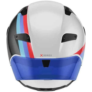 Nolan X-804 RS Ultra Carbon Gemini - Carbon / Blue / Red / White Helmet