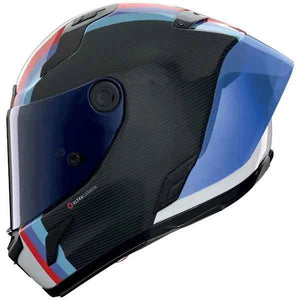 Nolan X-804 RS Ultra Carbon Gemini - Carbon / Blue / Red / White Helmet