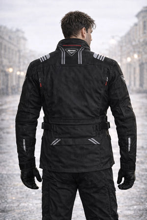 RKSports Style Storm 2 Motorcycle Double Lined Waterproof Jacket