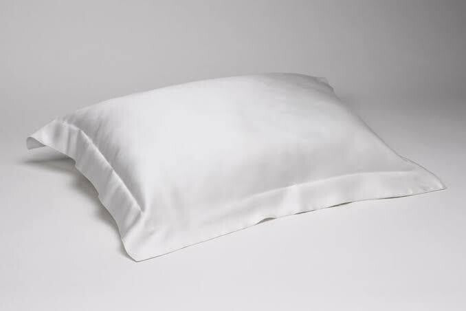 Taie d'oreiller unie en coton Oxford Taie d'oreiller en coton