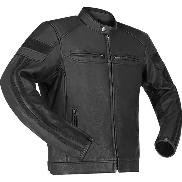 Richa Retro Racing Leather Jacket - Black Edition