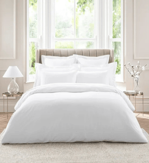 RK Sports Cotton-Rich Flat Sheets Soft Duvet Cover Set