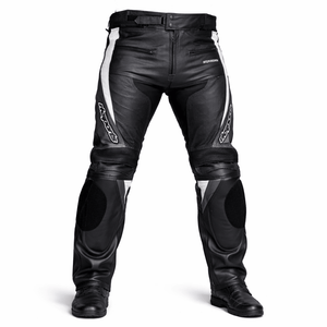 Pantalon de moto en cuir Chief RK Sports