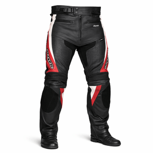 Pantalon de moto en cuir Chief RK Sports