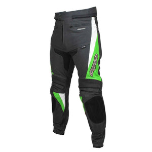RKsports Green Chief Motorcycle Leather Trouser Before 159.99 Now 79.99
