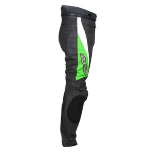 RKsports Green Chief Motorcycle Leather Trouser Before 159.99 Now 79.99