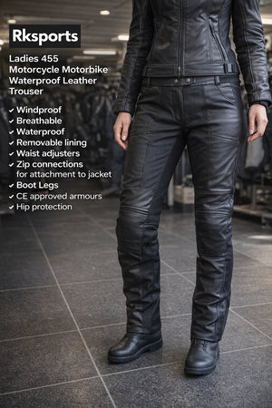 Pantalon de moto RK Sports Leather 455