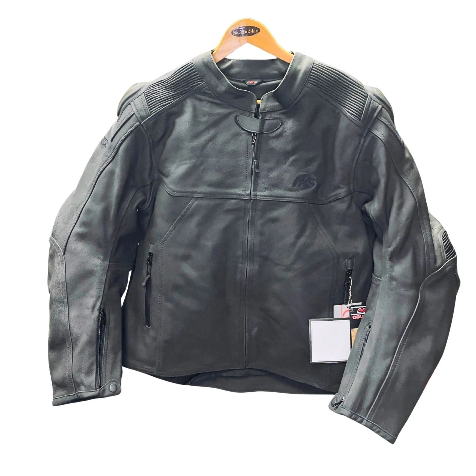 5072 Men’s Premium Leather Motorcycle Jacket