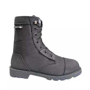 Merlin Bandit waterproof leather motorcycle boots with D30 armour - black