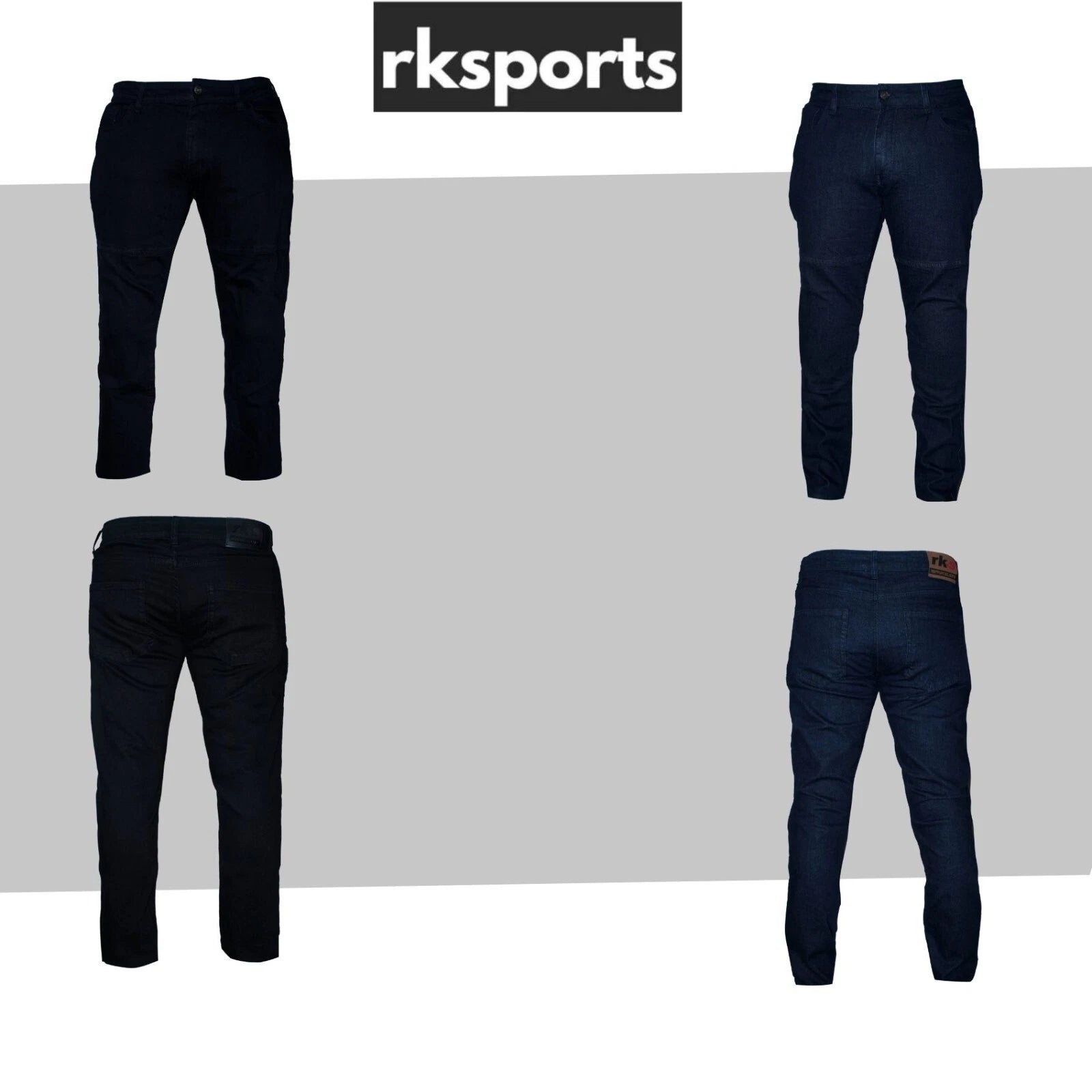 RK Sports Original CE Approved A Rated Motorcycle Denim Jeans – Comfortable