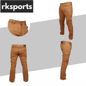 Rksports cargo armed lined Protective men Brown jeans