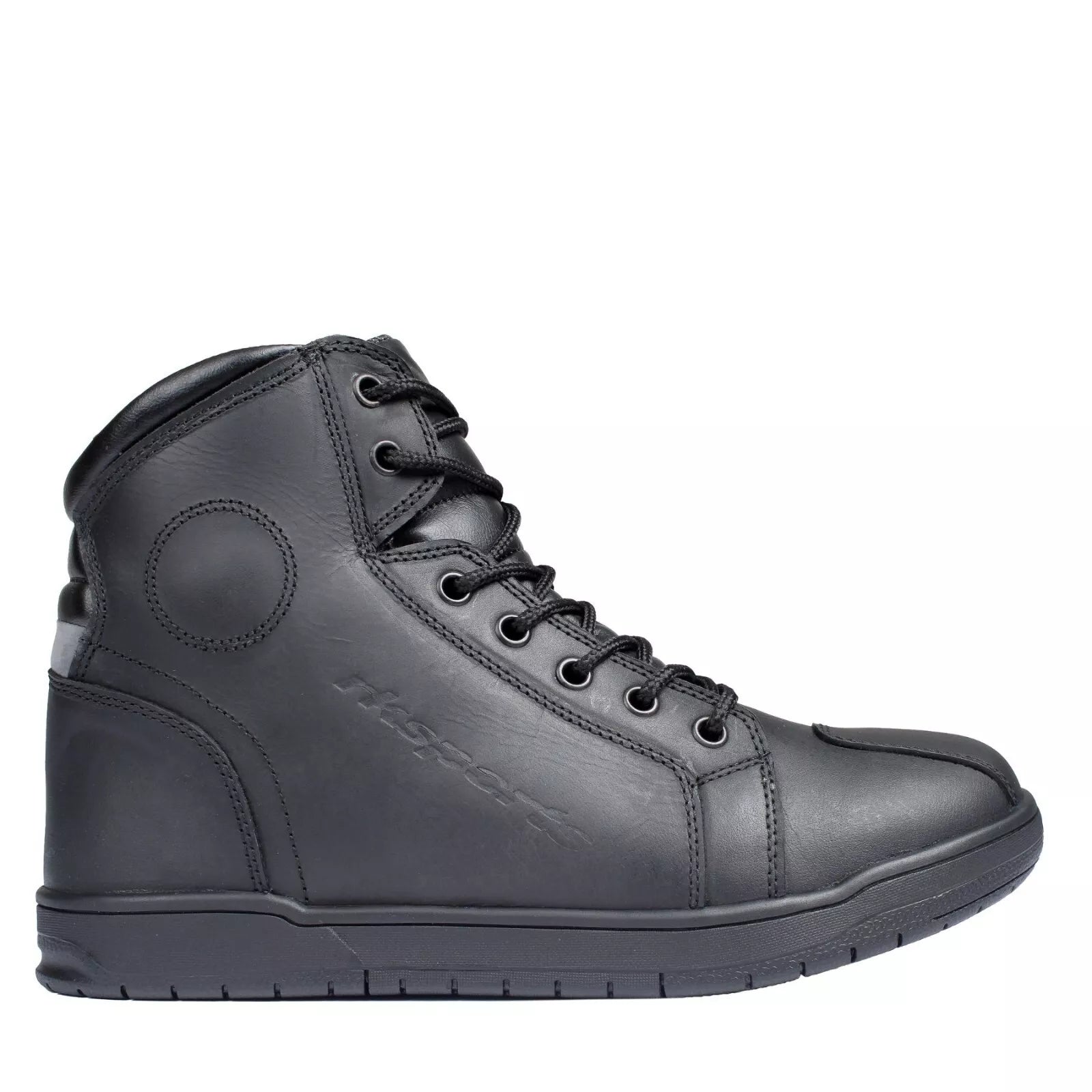 rksports 1002 new trainer black brown leather motorcycle motorbike boots