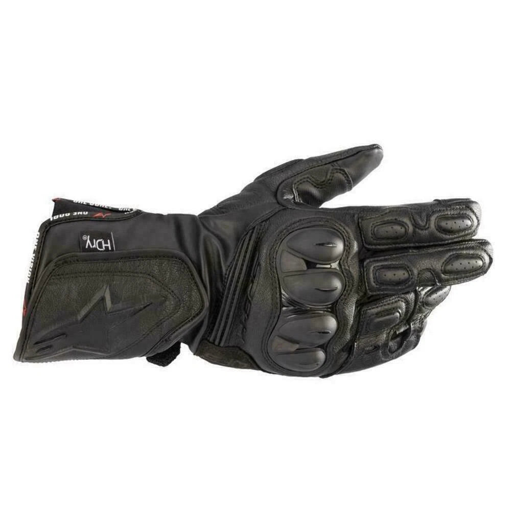 SP-8 H-Dry Waterproof Leather Gloves Black