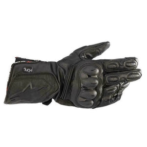 SP-8 H-Dry Waterproof Leather Gloves Black