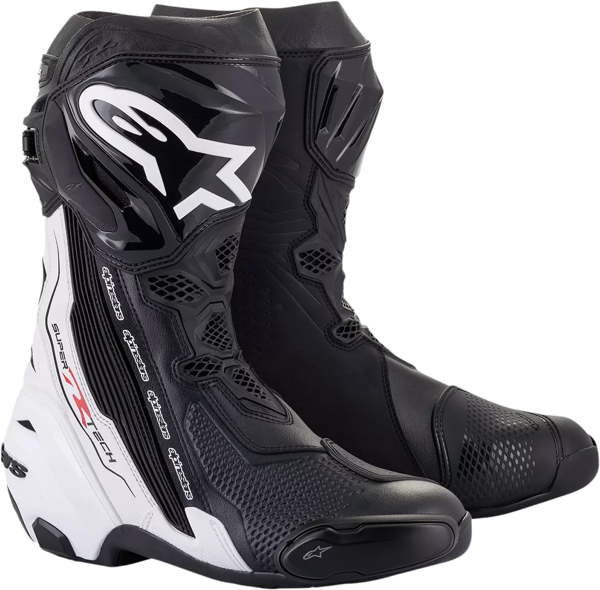Alpinestars Supertech R Boots Black/White 2022