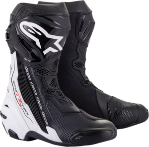 Alpinestars Supertech R Boots Black/White 2022