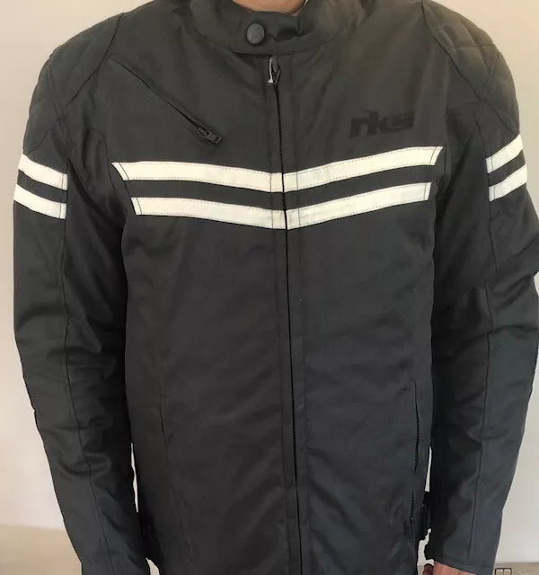 RKSports SPEED MENS WATERPROOF TEXTILE MOTORBIKE MOTORCYCLE JACKET CE ARMOUR