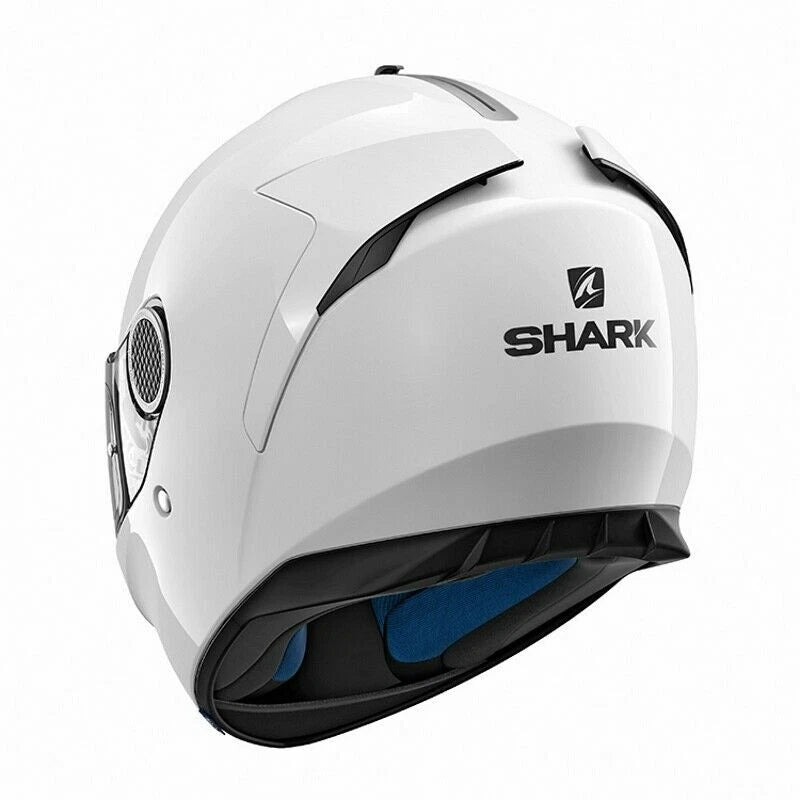 Shark Spartan White Full face motorcycle Helmet