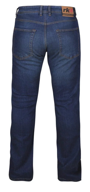 New Mens Motorcycle Water Repellant Denim stretch Jeans with Protective Lining