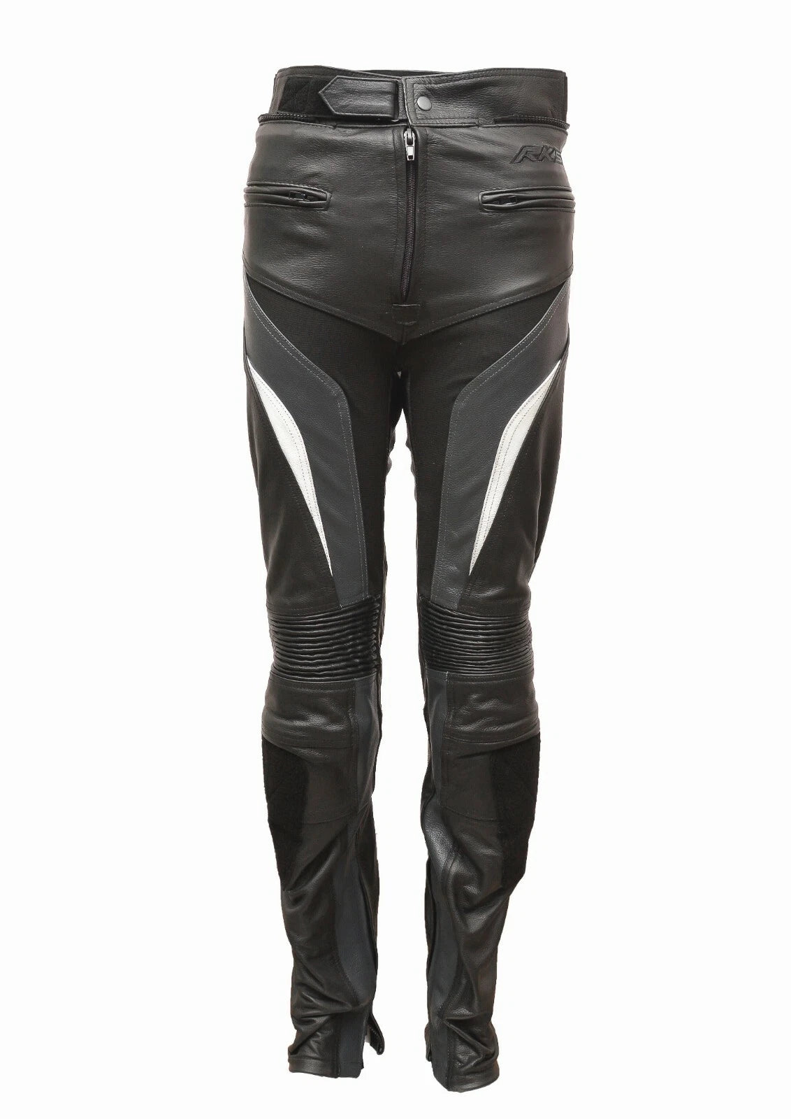 RKSPORTS MENS SPEED 7 LEATHER COWHIDE MOTORCYCLE MOTORBIKE JEANS TROUSERS