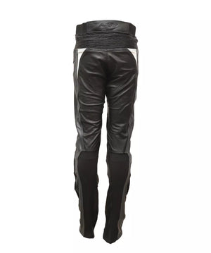 RKSPORTS MENS SPEED 7 LEATHER COWHIDE MOTORCYCLE MOTORBIKE JEANS TROUSERS