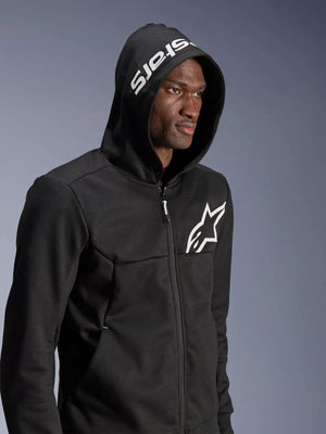 Alpinestars SEKTOR Tech Motorcycle/Motorbike Casual look Sports Hoodie-Black