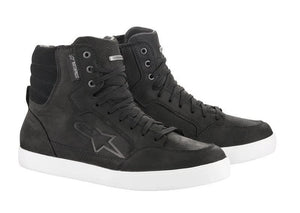 Alpinestars J6 WP Black/White Waterproof Motorcycle Ankle Shoes