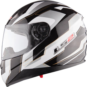 LS2 FF384 SPIT Motorcycle Motorbike full face crash helmet